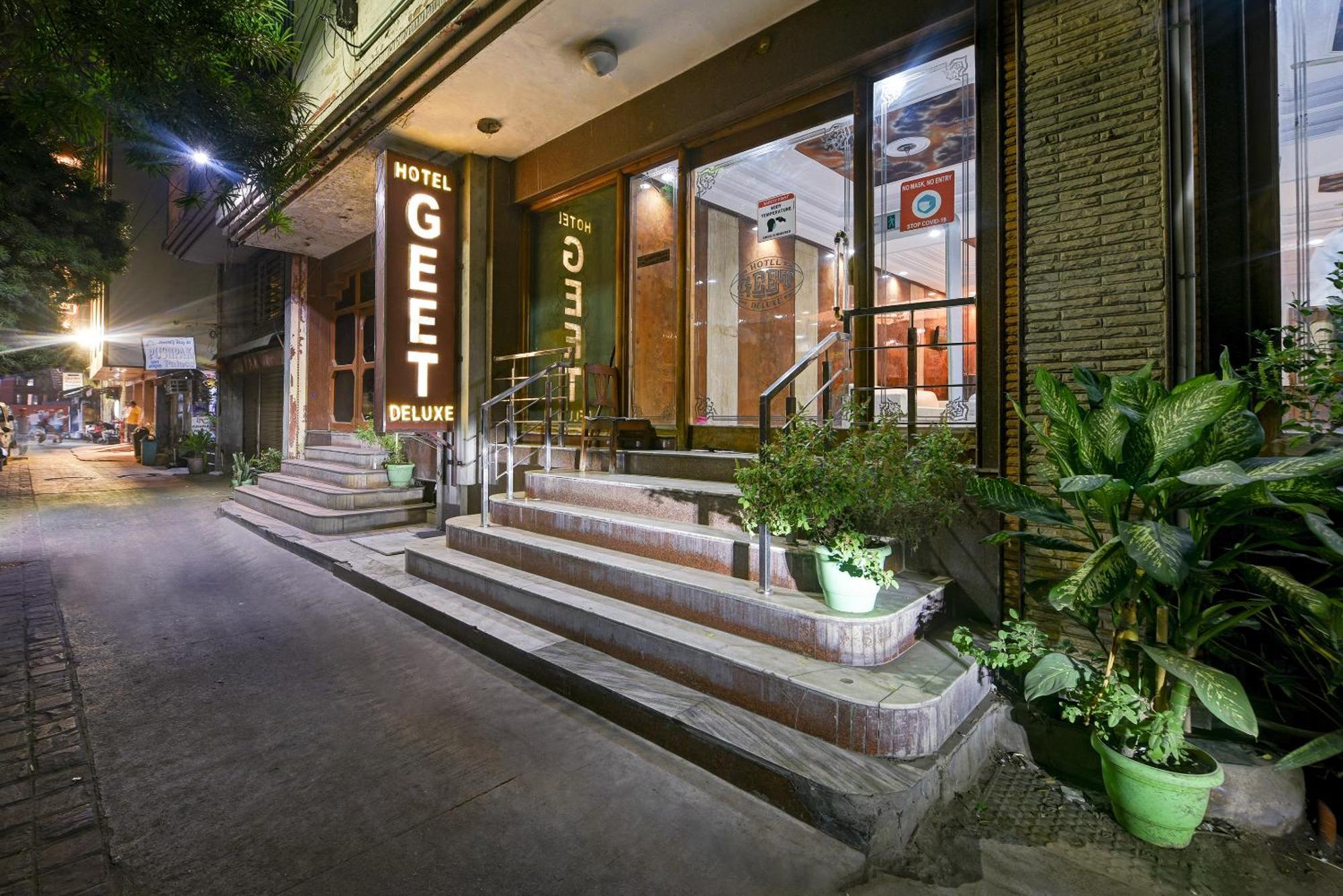 Hotel Geet Deluxe New Delhi Eksteriør bilde