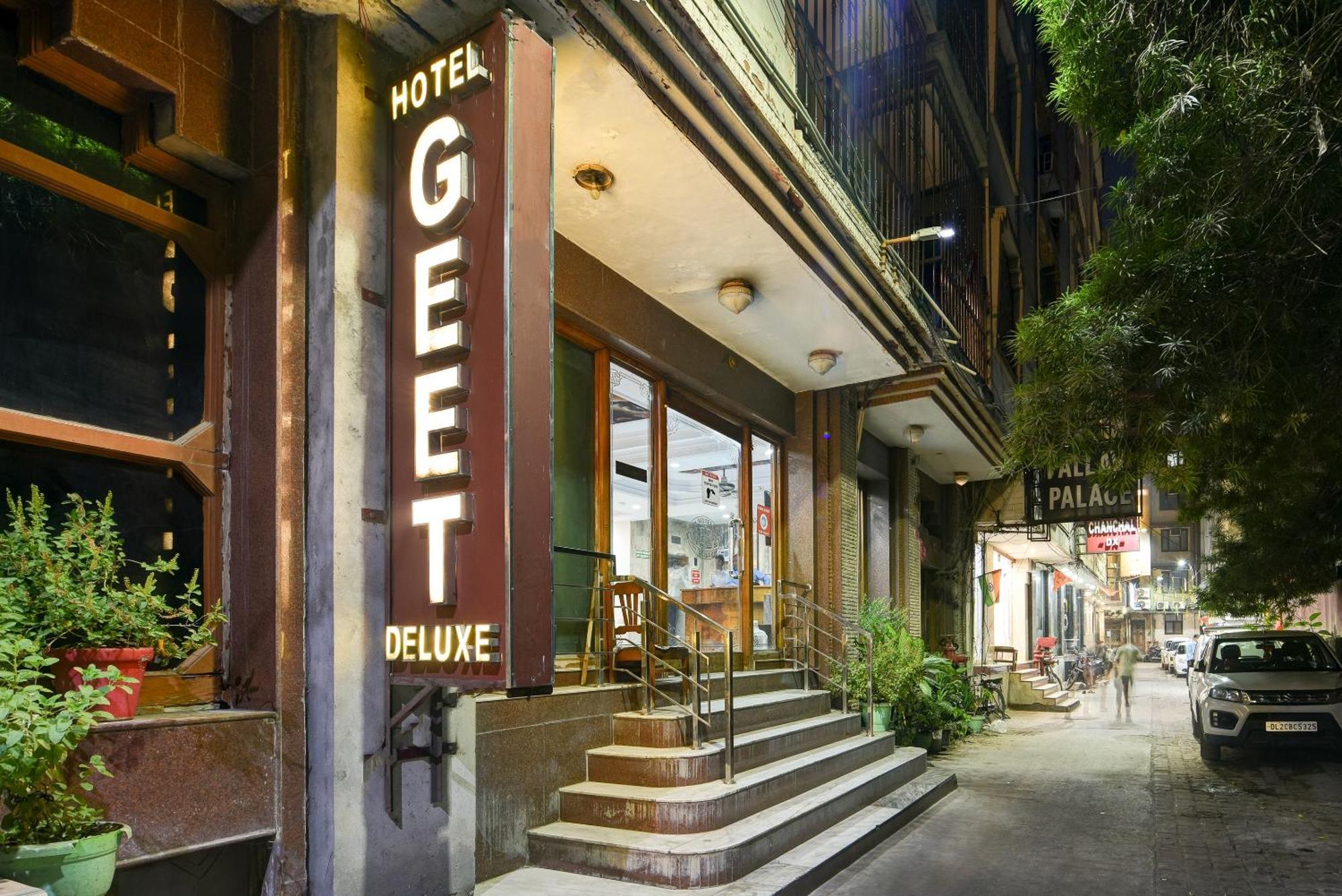 Hotel Geet Deluxe New Delhi Eksteriør bilde